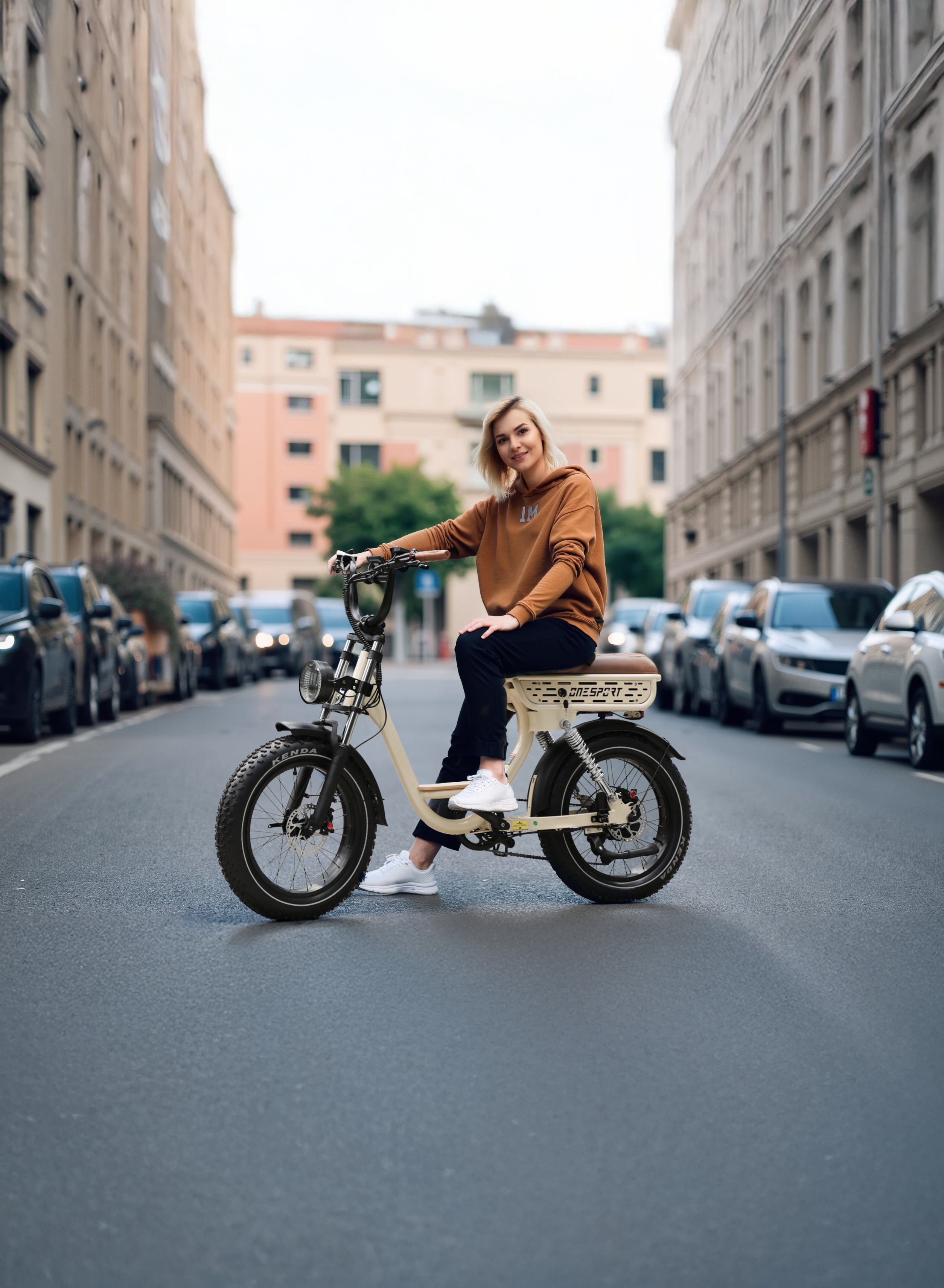 Elektrický bicykel Onesport W77 2